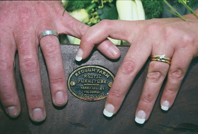  Wedding Ring hands for Mel & Brett..