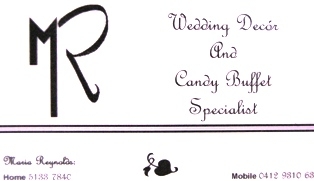  Business Card photo,Maria R's Wedding Decor Service