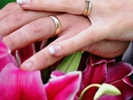 Ring  Hands & Flowers
