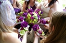 Photograph featuring bright wedding bouquets