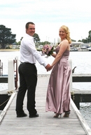 Private Jetty Wedding Photo With Sean & Pam