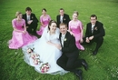 Happy  Bridal Group Casually comfortable for wedding and special occasions photography