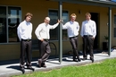   Groom - with attendants-casual photograph,Metung Wedding