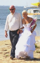 Down the Sandy Aisle Pre-wedding photography,Loch Sport...