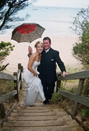 Andrew the groom,shading  for his Bride!