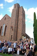 Wedding guests group photography, Warragul