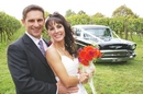Photography:Mark and  April's  wedding car,Wild Dog Winery