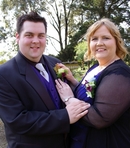 Wedding Photo with Groom & His Mum:Darnum Music Village