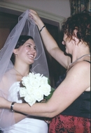 Photography,Mother of the Bride:placing the veil