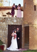 Raining Petals wedding photo at Mira Mira,Gippsland