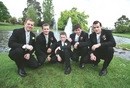 Groomsmen & Groom  Wedding photo at Warragul's Civic Park